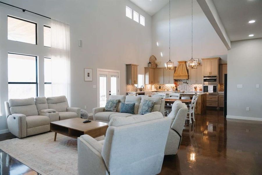 Furnished interior view inside a new home in , Elm Mott (Image 3).