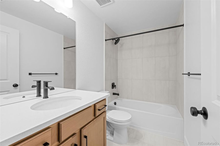 Furnished interior view inside a new home in , Littleton (Image 8).