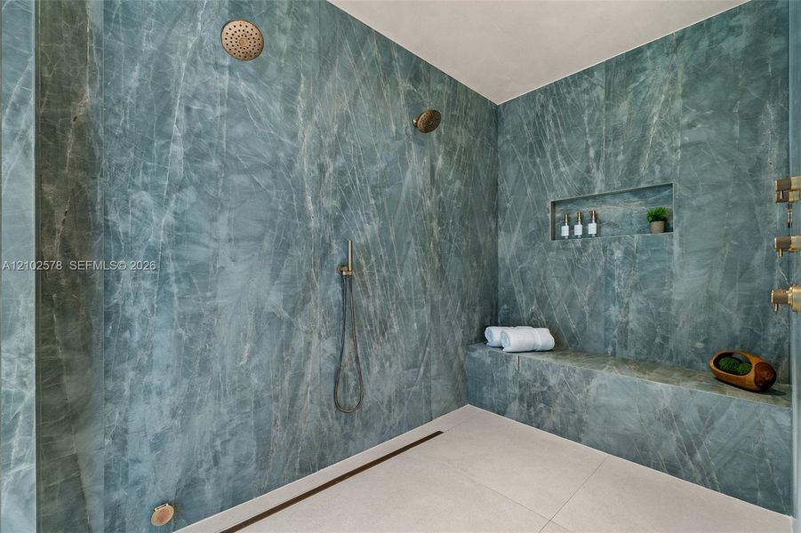 Close-up of interior finishes inside a home in , Miami (Image 22).
