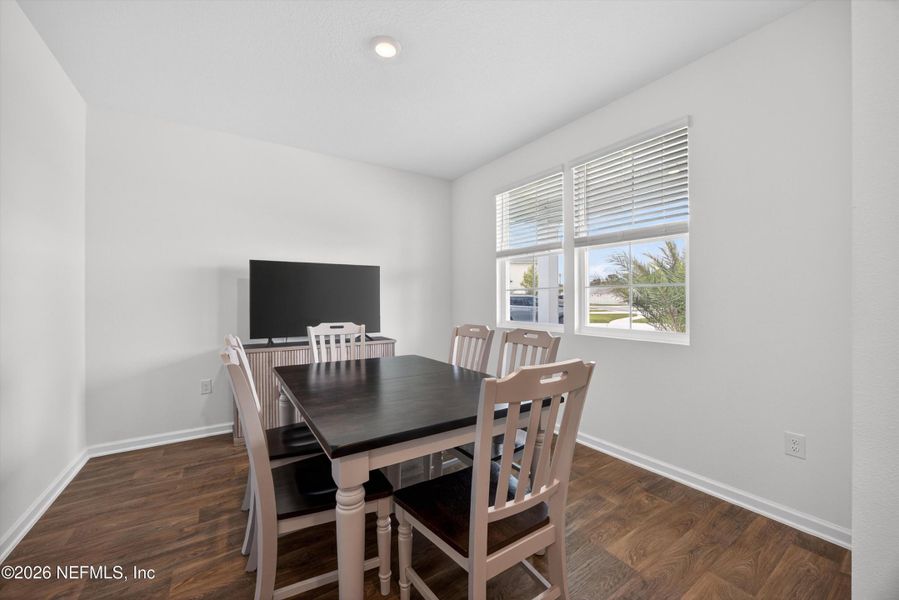 Furnished interior view inside a new home in Entrada, St. Augustine (Image 16).