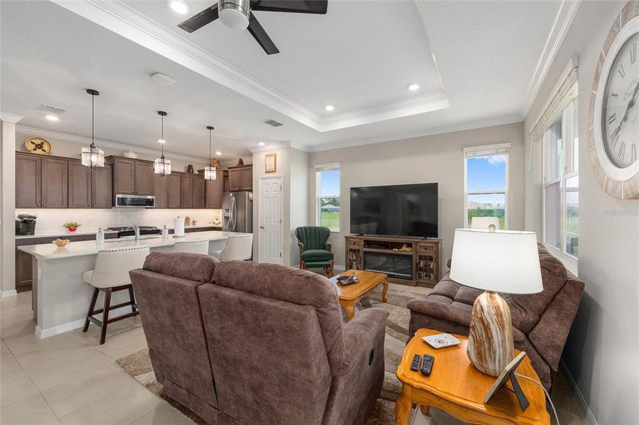 Furnished interior view inside a new home in , Ocala (Image 13).
