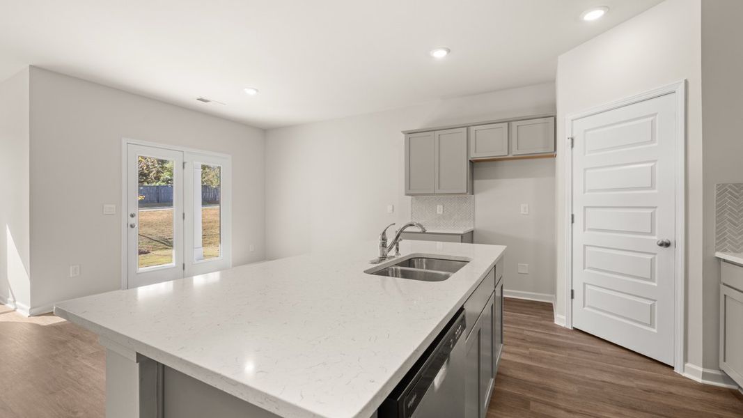 Furnished interior view inside a new home in Champion's Run, Lithonia (Image 10).