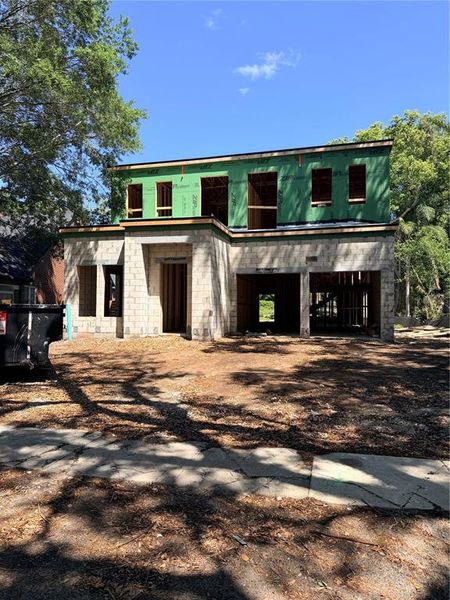 In-progress construction of a new home in , Orlando, FL (Image 10).