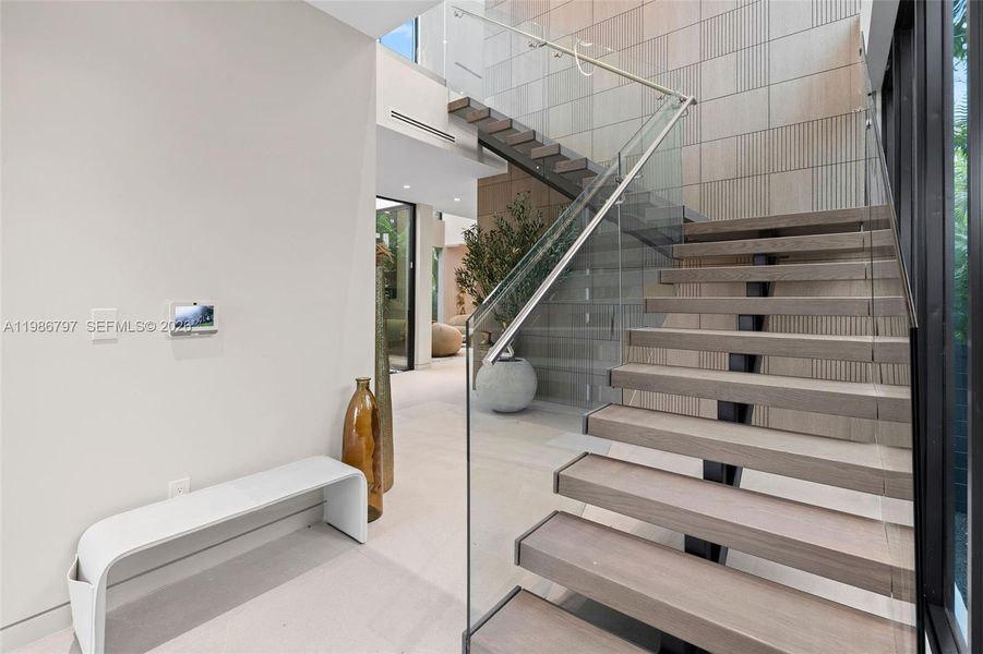 Furnished interior view inside a new home in , Miami Beach (Image 33).