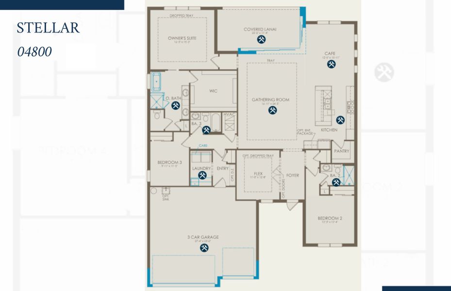 2D floor plan layout of this home in Marigold, Davie, FL (Image 3). 2D floor plan layout of this home in Marigold, Davie, FL (Image 3).