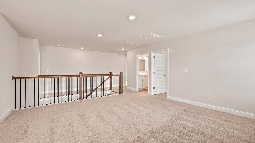 Representative unfurnished interior of a home built from the Emerson by D.R. Horton in Jackson Landing, Jefferson (Image 22). Representative unfurnished interior of a home built from the Emerson by D.R. Horton in Jackson Landing, Jefferson (Image 22).