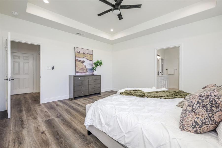 Furnished interior view inside a new home in , Farmersville (Image 11).