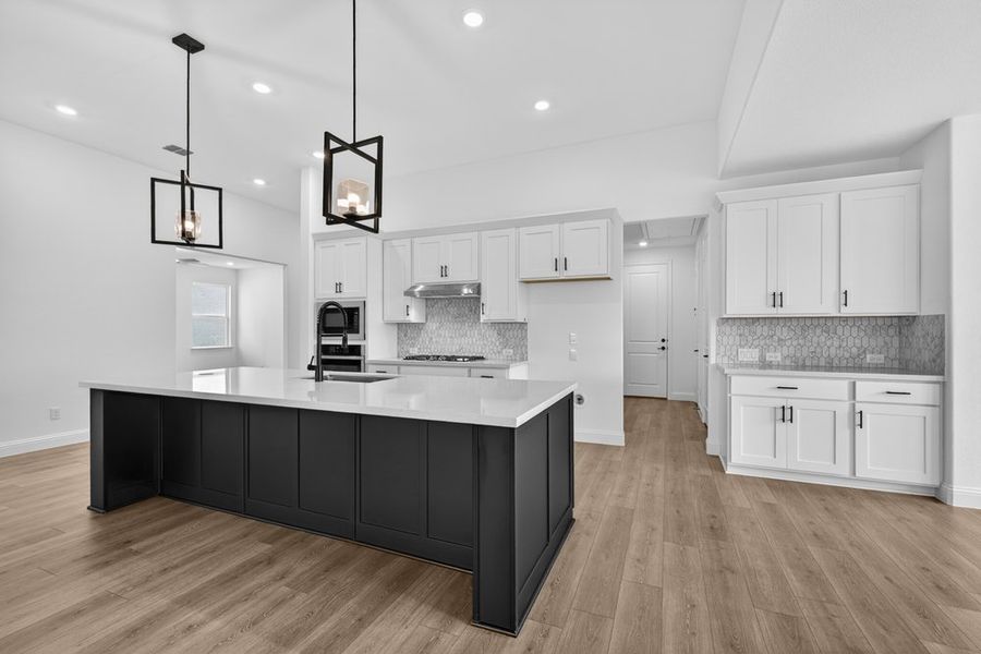 Furnished interior view inside a new home in South Oak, Lakewood Village (Image 4).