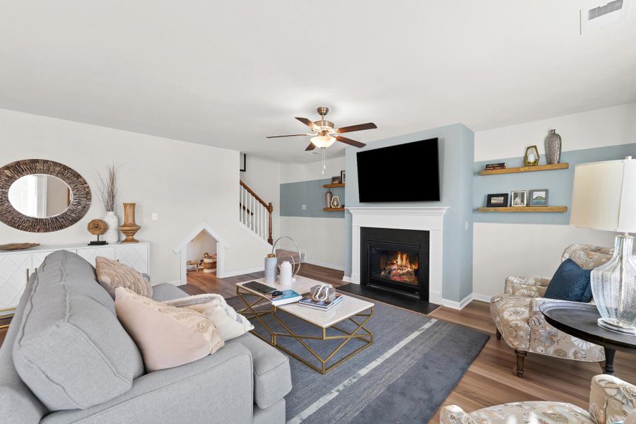 Furnished interior view inside a new home in Six Oaks, Summerville (Image 3).