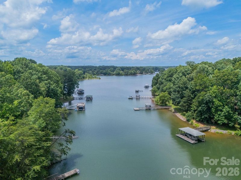 Enjoy the gorgeous lake lifestyle living in this private Lake Norman Estate on 2.03 acres!