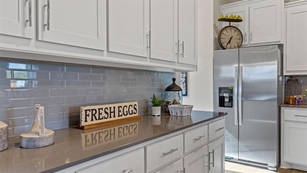 Furnished interior view inside a new home in Eagle Creek, Denton (Image 10).