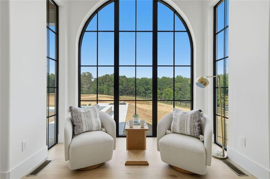 Furnished interior view inside a new home in , Canton (Image 18).