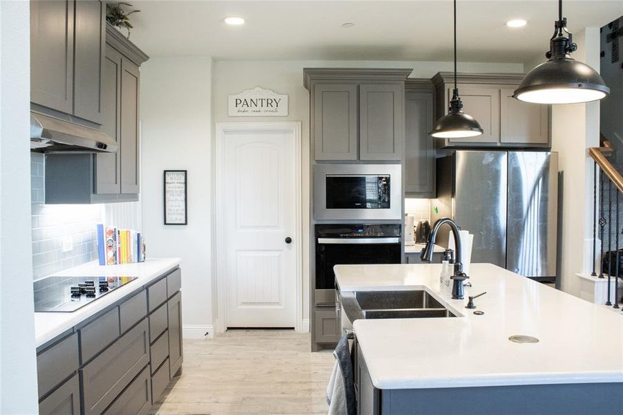 Furnished interior view inside a new home in , Mansfield (Image 21).