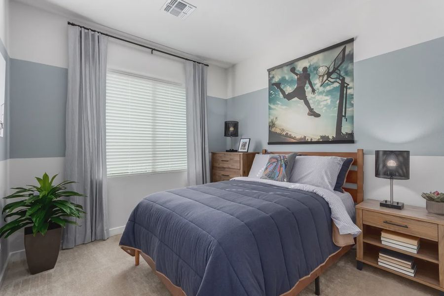 Furnished interior view inside a new home in Avanti at Granite Vista, Waddell (Image 13).