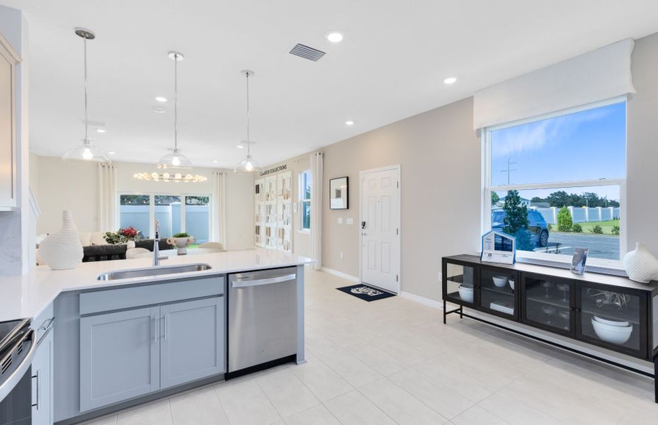 Furnished interior view inside a new home in Harbor Square, Palm Bay (Image 4).
