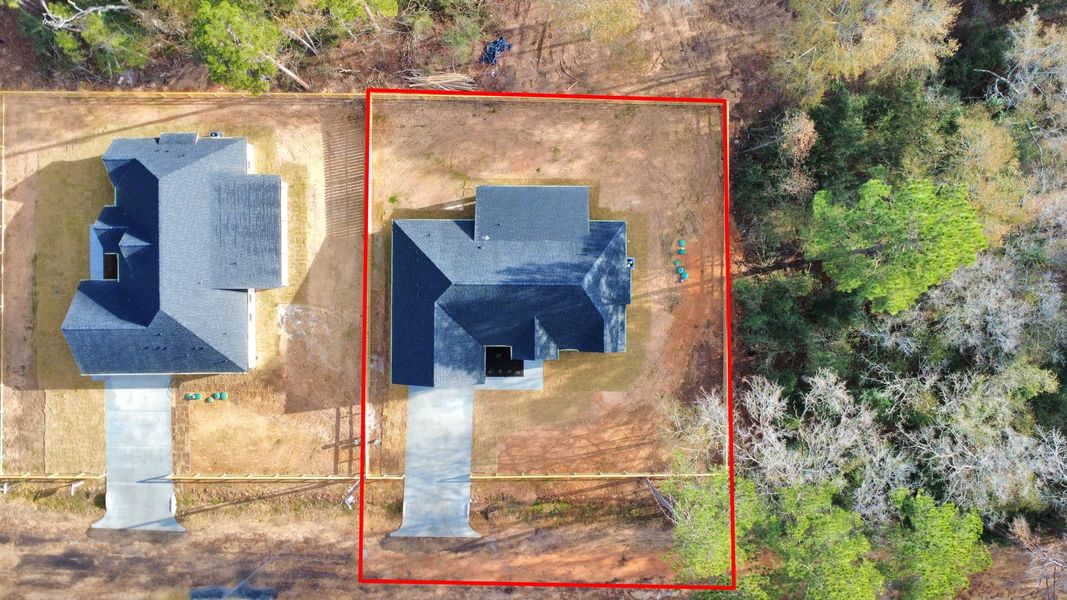 Exterior details and patio area of a home in , Plantersville (Image 28).