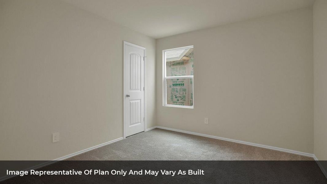 Spacious, unfurnished interior of a new home in Bar W Ranch, Leander (Image 21).