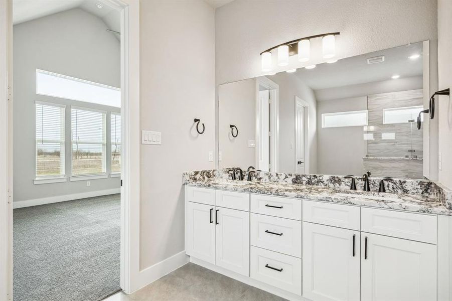 Furnished interior view inside a new home in , Waxahachie (Image 13). Furnished interior view inside a new home in , Waxahachie (Image 13).