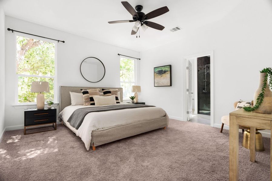 Furnished interior view inside a new home in , Canyon Lake (Image 6).