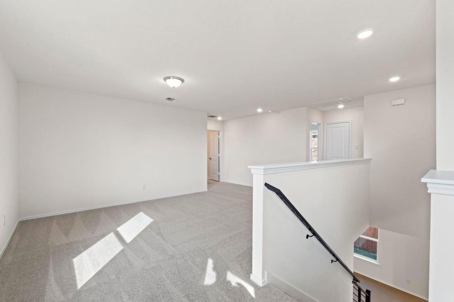 Spacious, unfurnished interior of a new home in Salerno - Heritage Collection, Round Rock (Image 25).