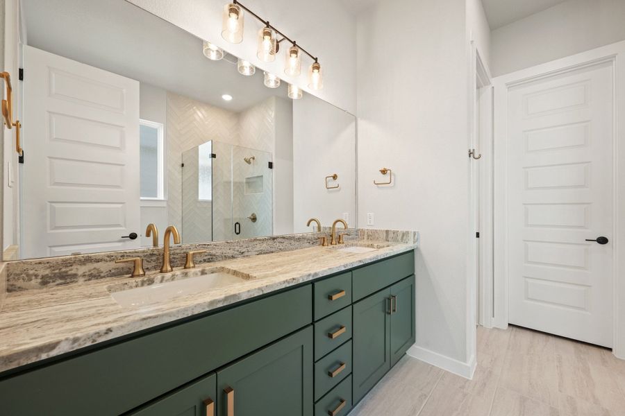 Furnished interior view inside a new home in Park Central, Georgetown (Image 15).