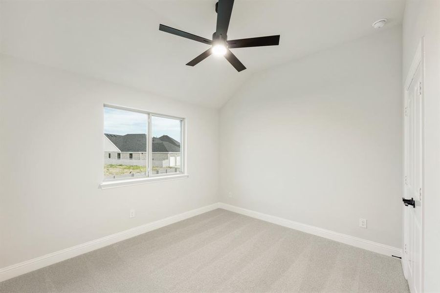 Spacious, unfurnished interior of a new home in Painted Tree Woodland District 50, McKinney (Image 21). Spacious, unfurnished interior of a new home in Painted Tree Woodland District 50, McKinney (Image 21).