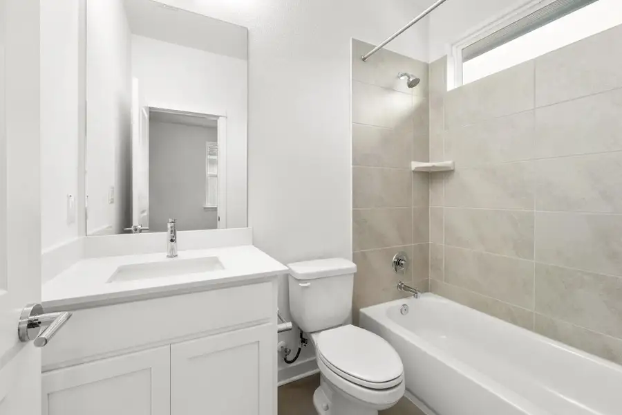 Furnished interior view inside a new home in , Buda (Image 3).