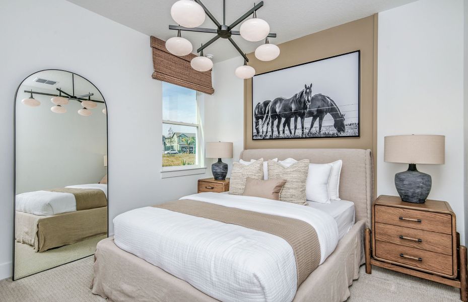 Furnished interior view inside a new home in Riverwood, Zephyrhills (Image 10).