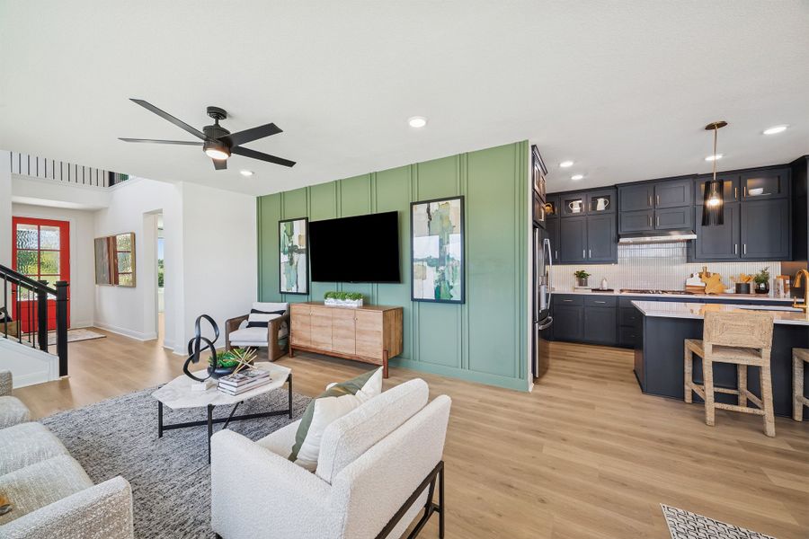 The Tillman - Family Room The Tillman - Family Room