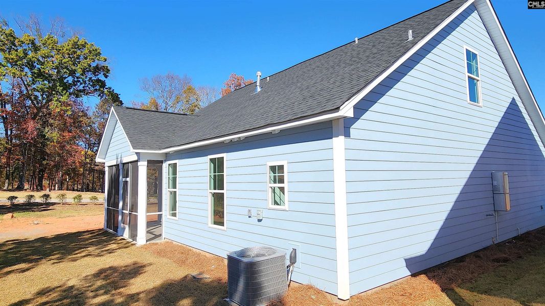 Exterior details and patio area of a home in Bickley Station, Irmo (Image 4). Exterior details and patio area of a home in Bickley Station, Irmo (Image 4).