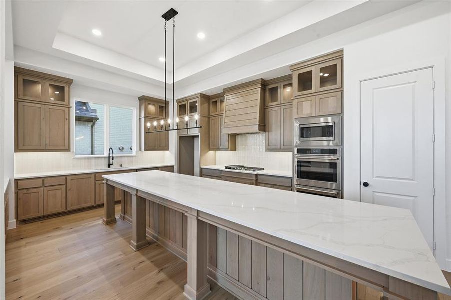 Furnished interior view inside a new home in Sandbrock Ranch: 70ft. lots, Aubrey (Image 6).