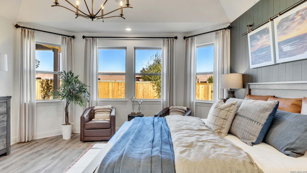 Furnished interior view inside a new home in The Crossvine, Schertz (Image 15).