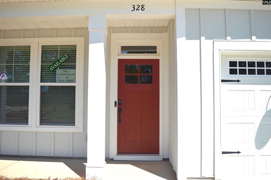 Exterior details and patio area of a home in Bickley Station, Irmo (Image 3).