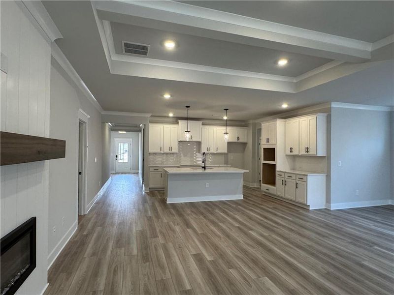 Spacious, unfurnished interior of a new home in Rosewood Lake Preserve, Hoschton (Image 17).