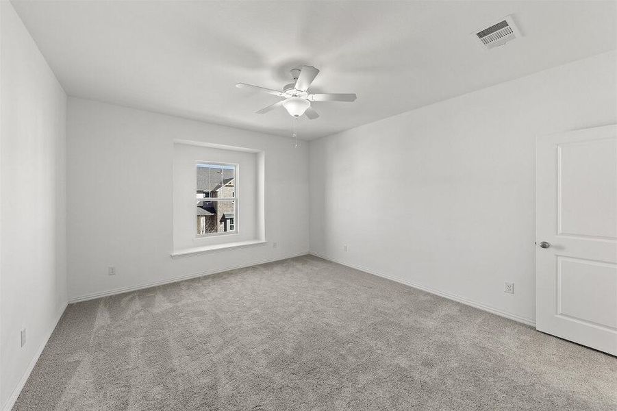 Primary Bedroom Brown Townhome