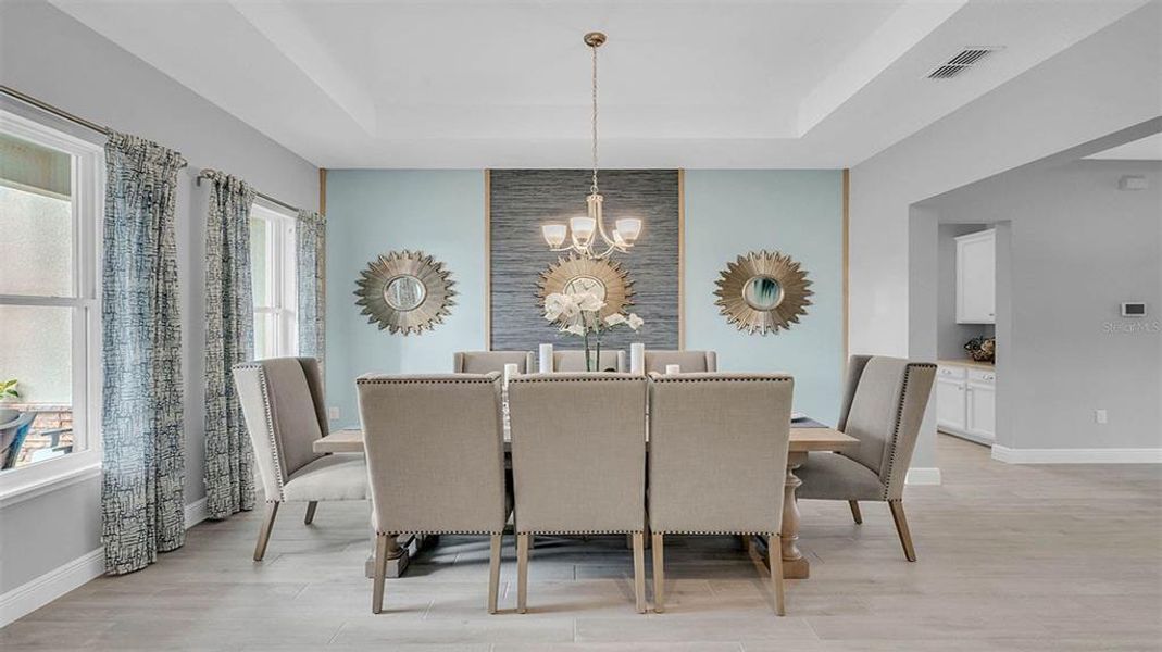 Furnished interior view inside a new home in Buena Lago, St. Cloud (Image 26).
