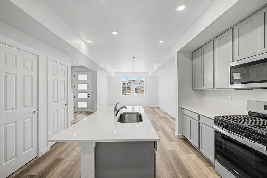 Furnished interior view inside a new home in Arras Park, Thornton (Image 6).