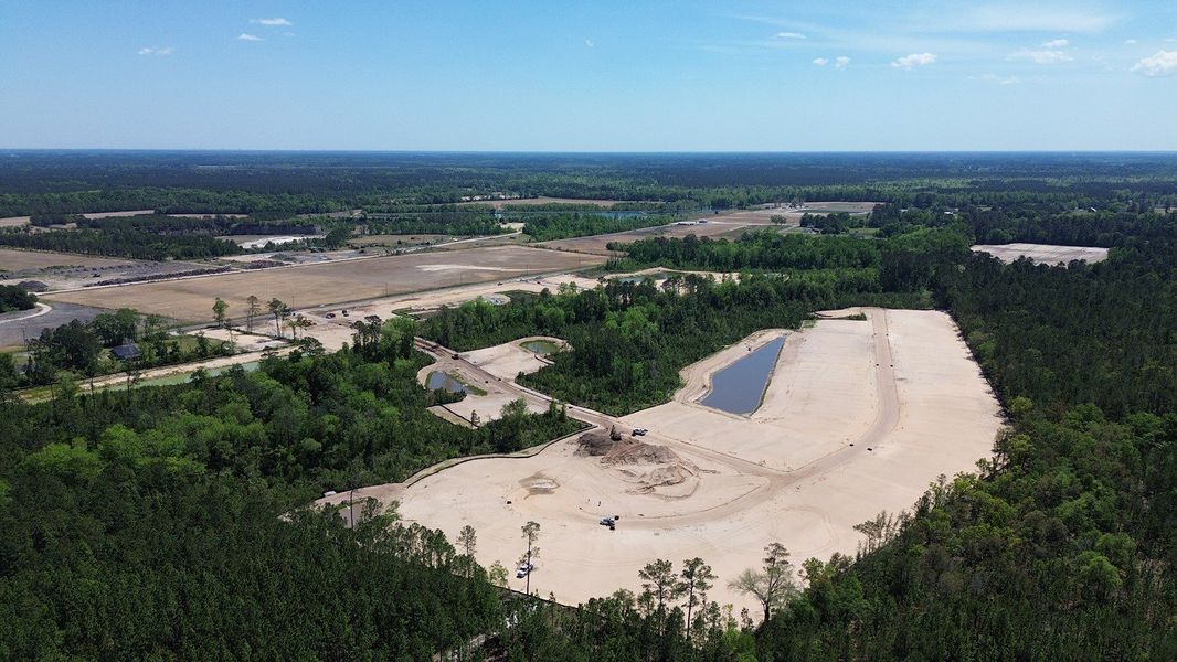Site preparation for new homesites in Pinewood Estates, Conway (Image 19).