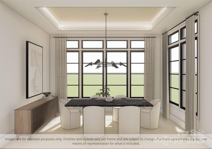 Images are for example purposes only. Finishes and layouts vary per home and are subject to change. Purchase agreements are the sole means of representation for what is included.