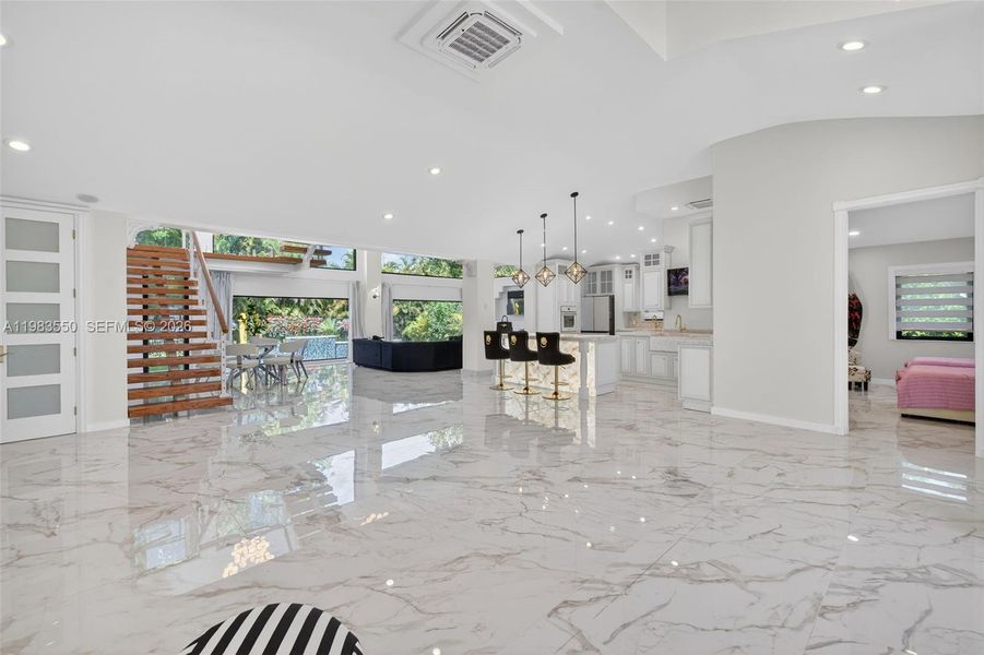 Furnished interior view inside a new home in , Biscayne Park (Image 11).