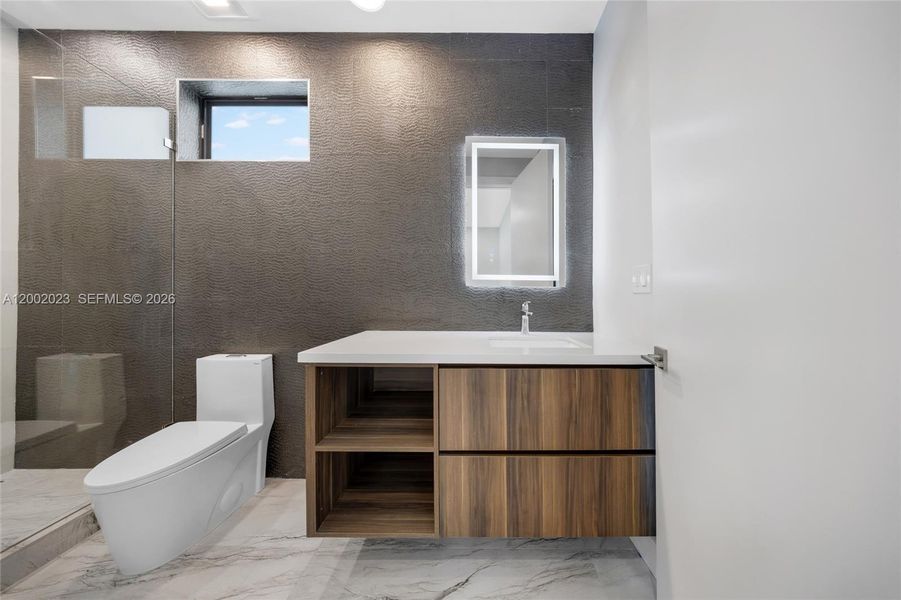 Furnished interior view inside a new home in , Fort Lauderdale (Image 8).