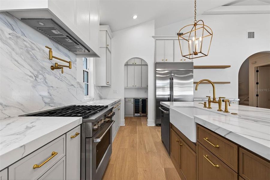 Furnished interior view inside a new home in , St. Petersburg (Image 10).