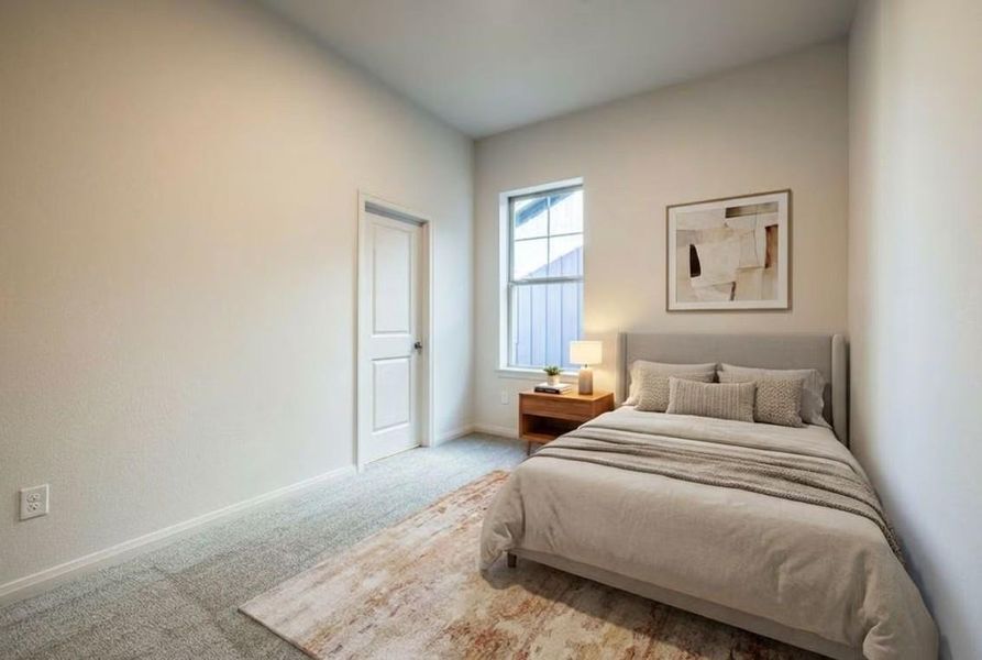 Furnished interior view inside a new home in , Sealy (Image 4).