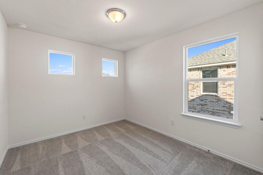 Spacious, unfurnished interior of a new home in Salerno - Heritage Collection, Round Rock (Image 19).