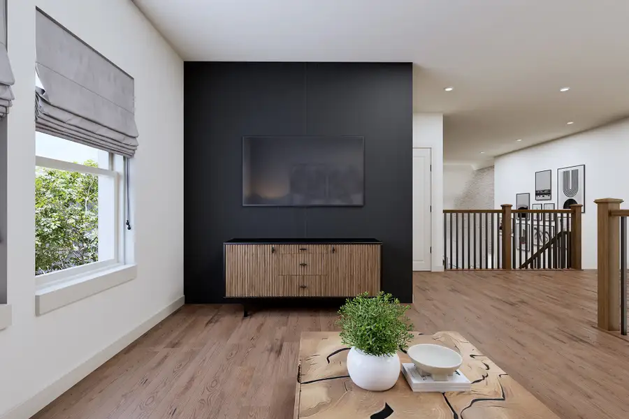 Representative furnished interior of a home built from the The Peony by David Weekley Homes in Crighton Cove - Signature Series, Conroe (Image 4).