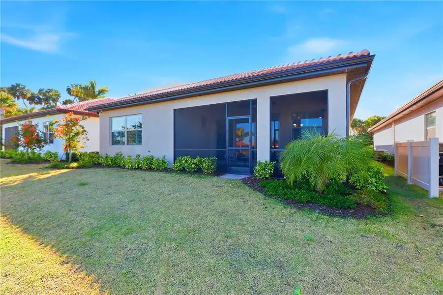 Exterior details and patio area of a home in , Nokomis (Image 29). Exterior details and patio area of a home in , Nokomis (Image 29).