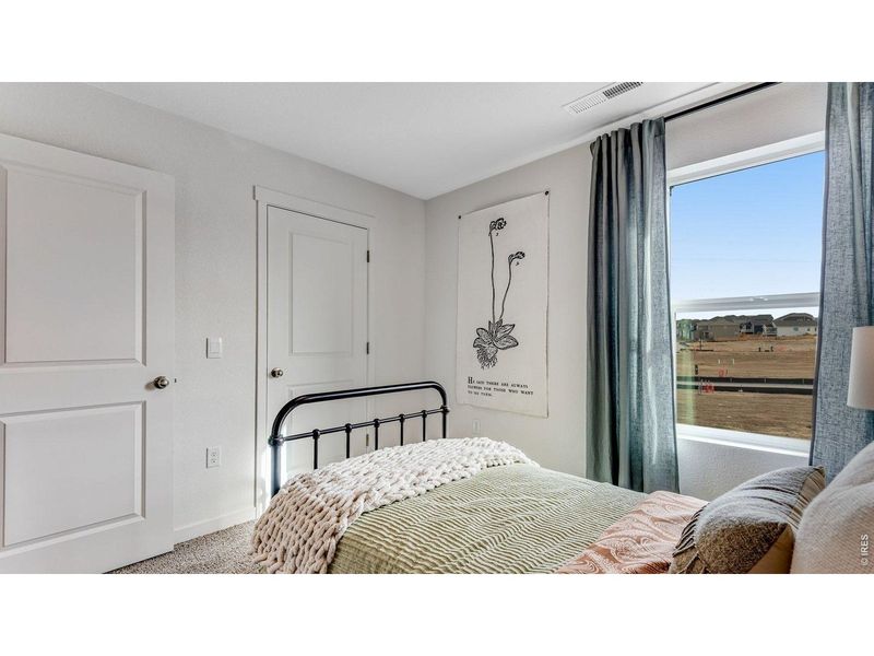 Furnished interior view inside a new home in Prairie Song, Windsor (Image 27).