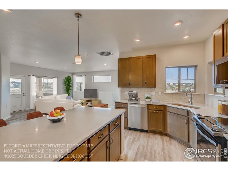 Furnished interior view inside a new home in , Westminster (Image 9).