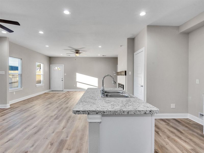Furnished interior view inside a new home in , Houston (Image 10).