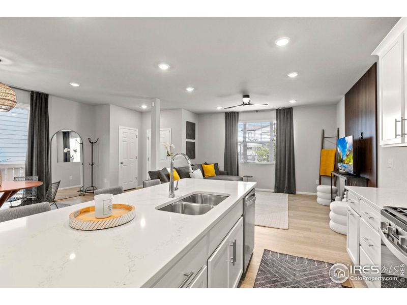 Furnished interior view inside a new home in , Berthoud (Image 16). Furnished interior view inside a new home in , Berthoud (Image 16).